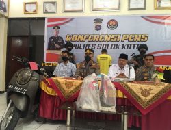 Kabur 9 Bulan, Polres Solok Kota Berhasil Meringkus Pelaku Pembunuhan Marbot Masjid