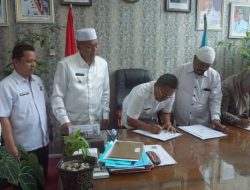 Pemda Pasbar Tanda Tangan MoU UHC Bersama BPJS Kesehatan