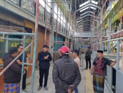 Wawako Sambangi Pekerjaan Koridor Pasar Raya Solok