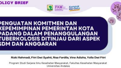 Mahasiswa FKM Unand Dukung Pengoptimalan Penanggulangan TB di Kota Padang Melalui Program Merdeka Belajar