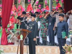 Bupati Safaruddin Pimpin Upacara Peringatan Hari Amal Bakhti ke-77 Kementerian Agama