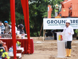 Pemko Solok Laksanakan Groundbreaking Lanjutan Pembangunan Rumah Sakit Umum Daerah