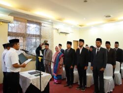 Wawako Lantik 19 Pejabat di Lingkungan Pemko Solok