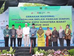Wawako Solok Ikuti Launching GNPIP dan UMKM Expo Provinsi Sumatera Barat