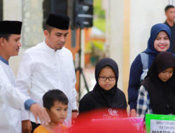Wawako Solok Hadiri Buka Bersama Masyarakat Dan Anak Yatim IX Korong