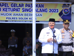 Wako Solok Apresiasi Gelar Pasukan Operasi Ketupat 2023