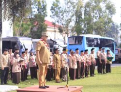 Wako Lepas Kontingen Kwarcab Kota Solok Mengikuti LT IV