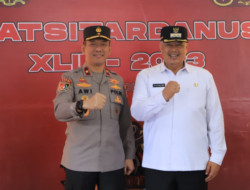 Wako Solok Sambut Wagub Akpol Tinjau Latsitardanus XLIII 2023