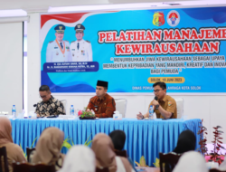Wawako Hadiri Pelatihan Manajemen Kewirausahaan Dispora Kota Solok
