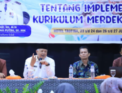 Wako Solok Hadiri Pelatihan Implementasi Kurikulum Merdeka