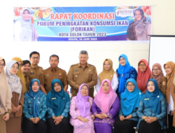 Wako Hadiri Rakor Forikan Kota Solok Tahun 2023