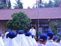 Wako Solok Menjadi Pembina Upacara SMPN 3