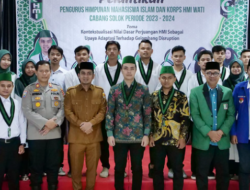 Wawako Hadiri Pelantikan Pengurus HMI dan KOHATI Cabang Solok