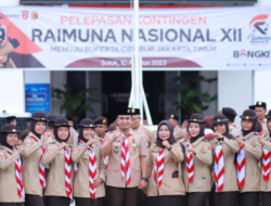 Wawako Melepas Kontingen Pramuka Kota Solok Mengikuti Raimuna Nasional ke XII tahun 2023