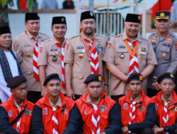 Wagub Sumbar Bersama Wako Solok Lepas Kontingen Raimuna Nasional XII