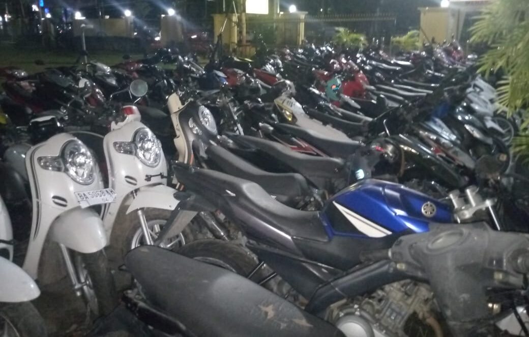 anak-muda-padang-memang-madar,-3.000-kendaraan-melanggar-diamankan-polisi