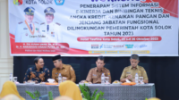 Wawako Solok Hadiri Workshop Penerapan Sistim Informasi E-Kinerja