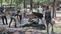Pemko Padang Bongkar 40 Unit Pondok Maksiat di Kawasan Pantai Pasir Jambak
