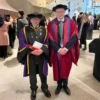 Momen Haru Kolonel Frega Wenas Akhirnya Ikuti Wisuda S3 pada Inggris