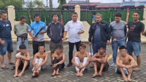 Polisi Amankan 6 Pelaku Pembacokan Brutal di Pariaman