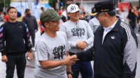 Wako Solok Hadiri Senam Sehat Menuju Pemilu 2024