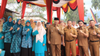 Wako Solok Hadiri Kunjungan Lapangan Lomba Kelompok Dasawisma Berprestasi Tingkat Provinsi Sumbar