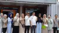 Dinas Koperindag Kota Solok Bersama BPOM Sumbar Inspeksi Pasar Raya