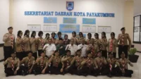 Ketua Kwarcab 0314 Rida Ananda Lepas Peserta Jambore Demokrasi Pelajar
