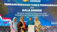 Nevi Safaruddin Terima Penghargaan Manggala Karya Kencana Pada HARGANAS Ke-31 Tahun 2024