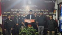 KPU Lima Puluh Kota Resmi Tutup Pendaftaran Bacalon Bupati dan Wakil Bupati Untuk Pilkada 2024