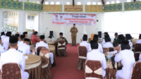 Wako Hadiri Penyerahan Pasukan Pengibar Bendera Pusaka Kota Solok 2024