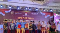 Pleno KPU Sumbar : Mahyeldi-Vasko Nomor Urut 1, Epyardi-Ekos Nomor 2
