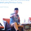 Mahyeldi dalam diskusi bersama Kadin Sumbar di Hotel Santika, Kamis (21/11/2024).