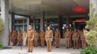 Hari Pertama Bertugas, Walikota Payakumbuh Zulmaeta Pimpin Apel Perdana