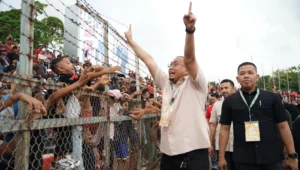 Prabowo Setujui Rencana Renovasi Stadion Agus Salim