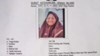 Siswi di Pasbar Hilang Sudah 3 Hari