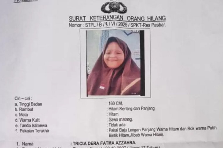 tiga-hari-hilang,-siswi-sman-1-pasaman-belum-ditemukan