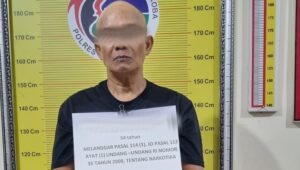 Polisi Ringkus Pria 54 Tahun di Tanah Datar Miliki Sabu