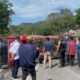 mobil-damkar-solok-terguling,-seorang-petugas-patah-tangan