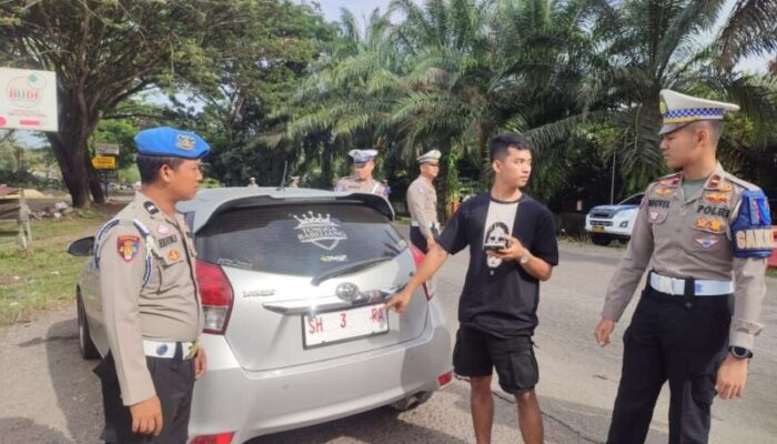 Bawa Narkoba, Warga Sijunjung Ditangkap Dalam Operasi Patuh Singgalang di Dharmasraya