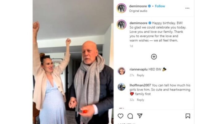 Bruce Willis Berjuang Lawan Demensia, Keluarga Ungkap Kondisi