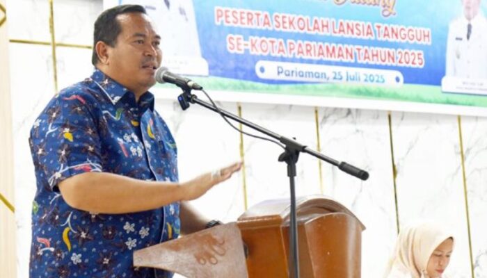 Pemko Pariaman Buka Sekolah Lansia Tangguh 2025