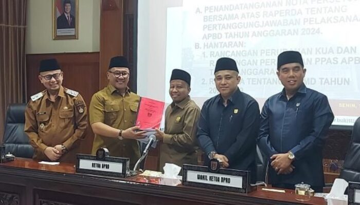 Bukittinggi Sepakati KUPA-PPAS 2025 dan RPJMD 2025-2029