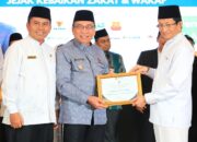 Kota Padang Raih Penghargaan Pengelolaan Zakat Wakaf Terbaik