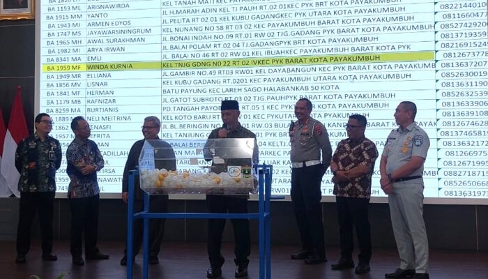 Sumbar Beri Hadiah Umrah dan Gebyar Pajak untuk Apresiasi Wajib Pajak