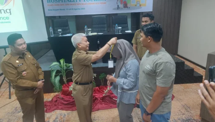Pelatihan Hospitality 2025, Pemko Padang Siapkan SDM Pariwisata Berkelas Dunia
