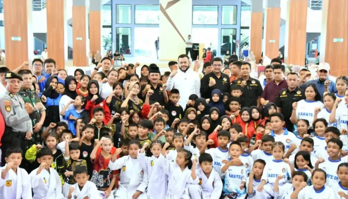 350 Atlet Karate Bersaing Sengit di Kejurprov Shokaido Sumbar