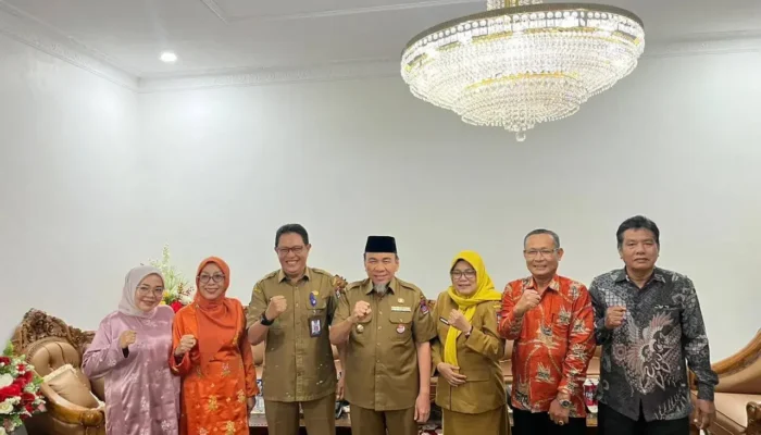 MKKS SMP Swasta Silaturahmi dengan Wawako, Bahas Penguatan Peran Sekolah