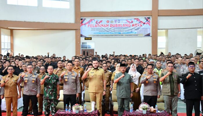 Pemko Padang Latih Ratusan Dubalang, Jaga Trantibum