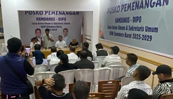 Hamdanus-Dipo Deklarasi, Komitmen Majukan Olahraga Sumbar